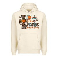 Tofu fall for jesus he never leaves Premium Hoodie - CowhideDigitalArt