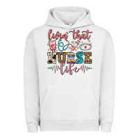 Pigment Lunar Rock livin' that nurse life Urban Hoodie - FaDigitalArtStudio