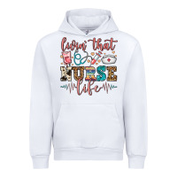 White livin' that nurse life Urban Hoodie - FaDigitalArtStudio