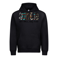 Black auntie  like a mom, only cooler Urban Hoodie - CowhideDigitalArt