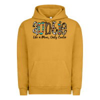 Pigment Peanut Butter auntie  like a mom, only cooler Urban Hoodie - CowhideDigitalArt