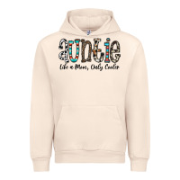 Sandshell auntie  like a mom, only cooler Urban Hoodie - CowhideDigitalArt