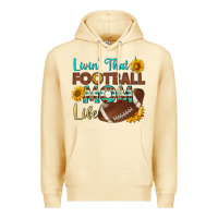 Pina Colada livin' that football mom life Premium Hoodie - HRA Design Shop