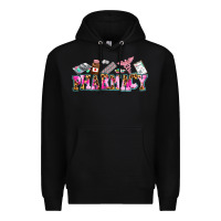 Black pharmacy Premium Hoodie - AdoDesignShop