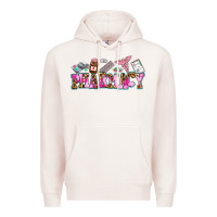 Pale Pink pharmacy Premium Hoodie - AdoDesignShop