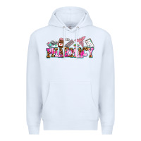 White pharmacy Premium Hoodie - AdoDesignShop