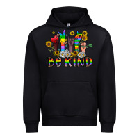 Black be kind Urban Hoodie - CowhideDigitalArt