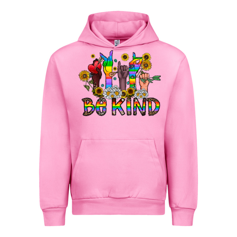 Be Kind Urban Hoodie by CowhideDigitalArt | Teevron
