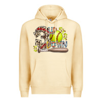 Pina Colada three up down softball Premium Hoodie - RacoonDesign