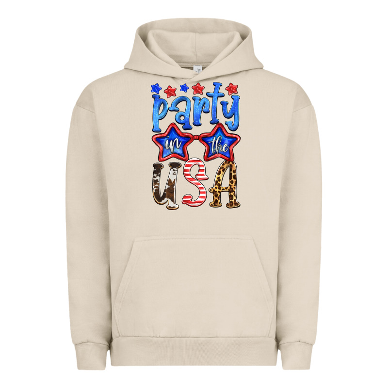 Part In The Usa Urban Hoodie by HRA Design Shop | Teevron