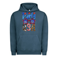 Pigment Midnight Navy part in the usa Urban Hoodie - HRA Design Shop