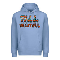 Colony Blue fall is proof that change is beautiful Premium Hoodie - CowhideDigitalArt