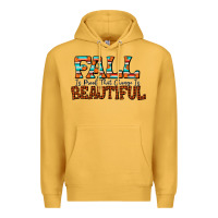 Mustard fall is proof that change is beautiful Premium Hoodie - CowhideDigitalArt