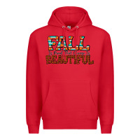 Red fall is proof that change is beautiful Premium Hoodie - CowhideDigitalArt