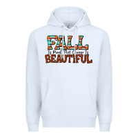 White fall is proof that change is beautiful Premium Hoodie - CowhideDigitalArt