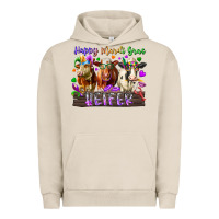 Pigment French Oak happy mardi gras heifer Urban Hoodie - RacoonDesign