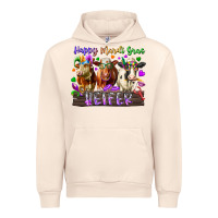 Sandshell happy mardi gras heifer Urban Hoodie - RacoonDesign
