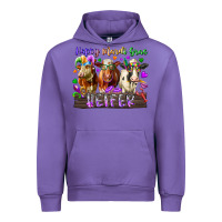 Tulip happy mardi gras heifer Urban Hoodie - RacoonDesign