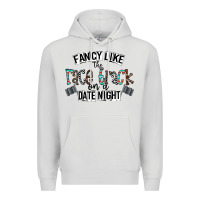 Dove Grey fancy like the race track on a date night Premium Hoodie - CowhideDigitalArt