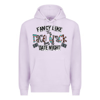 Lilac fancy like the race track on a date night Premium Hoodie - CowhideDigitalArt