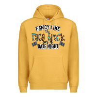 Mustard fancy like the race track on a date night Premium Hoodie - CowhideDigitalArt