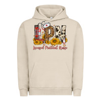 Pigment French Oak lpn licensed practical nurse Urban Hoodie - FaDigitalArtStudio