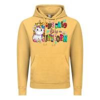 Vintage Mustard sparkle like a unicorn Vintage Hoodie - AdoDesignShop
