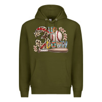 Army Green three up down Premium Hoodie - RacoonDesign