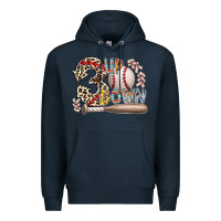 Navy three up down Premium Hoodie - RacoonDesign