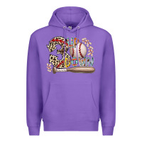 Purple three up down Premium Hoodie - RacoonDesign