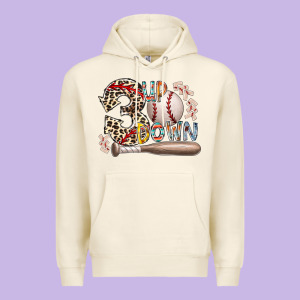 Three Up Down Premium Hoodie Designed By Racoondesign