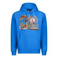True Royal three up down Premium Hoodie - RacoonDesign