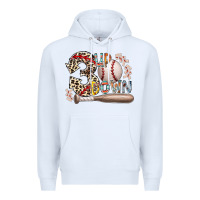 White three up down Premium Hoodie - RacoonDesign