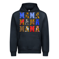 Navy mama american flag 4th of july Urban Hoodie - HRA Design Shop