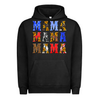 Pigment Black mama american flag 4th of july Urban Hoodie - HRA Design Shop