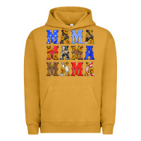 Pigment Peanut Butter mama american flag 4th of july Urban Hoodie - HRA Design Shop