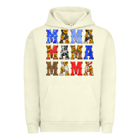 Pigment Pistachio mama american flag 4th of july Urban Hoodie - HRA Design Shop