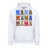 White mama american flag 4th of july Urban Hoodie - HRA Design Shop