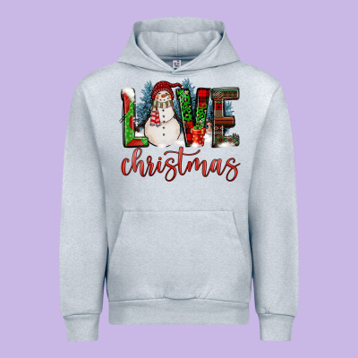 Love Christmas Urban Hoodie Designed By Fadigitalartstudio