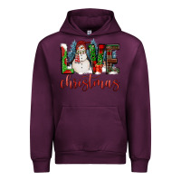 Mauve Wine love christmas Urban Hoodie - FaDigitalArtStudio