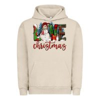Pigment French Oak love christmas Urban Hoodie - FaDigitalArtStudio