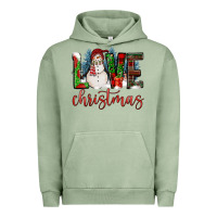 Pigment Oil Green love christmas Urban Hoodie - FaDigitalArtStudio
