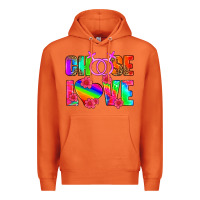 Carrot choose love (lesbian) Premium Hoodie - HRA Design Shop