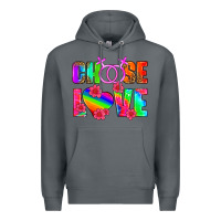 Rock choose love (lesbian) Premium Hoodie - HRA Design Shop