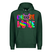 Sports Green choose love (lesbian) Premium Hoodie - HRA Design Shop