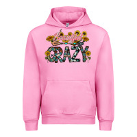 Fuchsia Pink beautiful crazy Urban Hoodie - CowhideDigitalArt