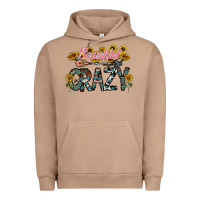 Pigment Burro beautiful crazy Urban Hoodie - CowhideDigitalArt