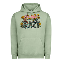 Pigment Oil Green beautiful crazy Urban Hoodie - CowhideDigitalArt