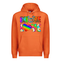 Carrot choose love (gay) Premium Hoodie - HRA Design Shop