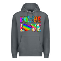 Rock choose love (gay) Premium Hoodie - HRA Design Shop